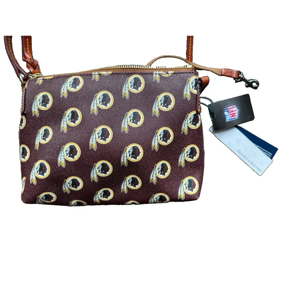 Dooney & Bourke Washington Redskins NFL Ginger Crossbody Bag NWT Retired Logo